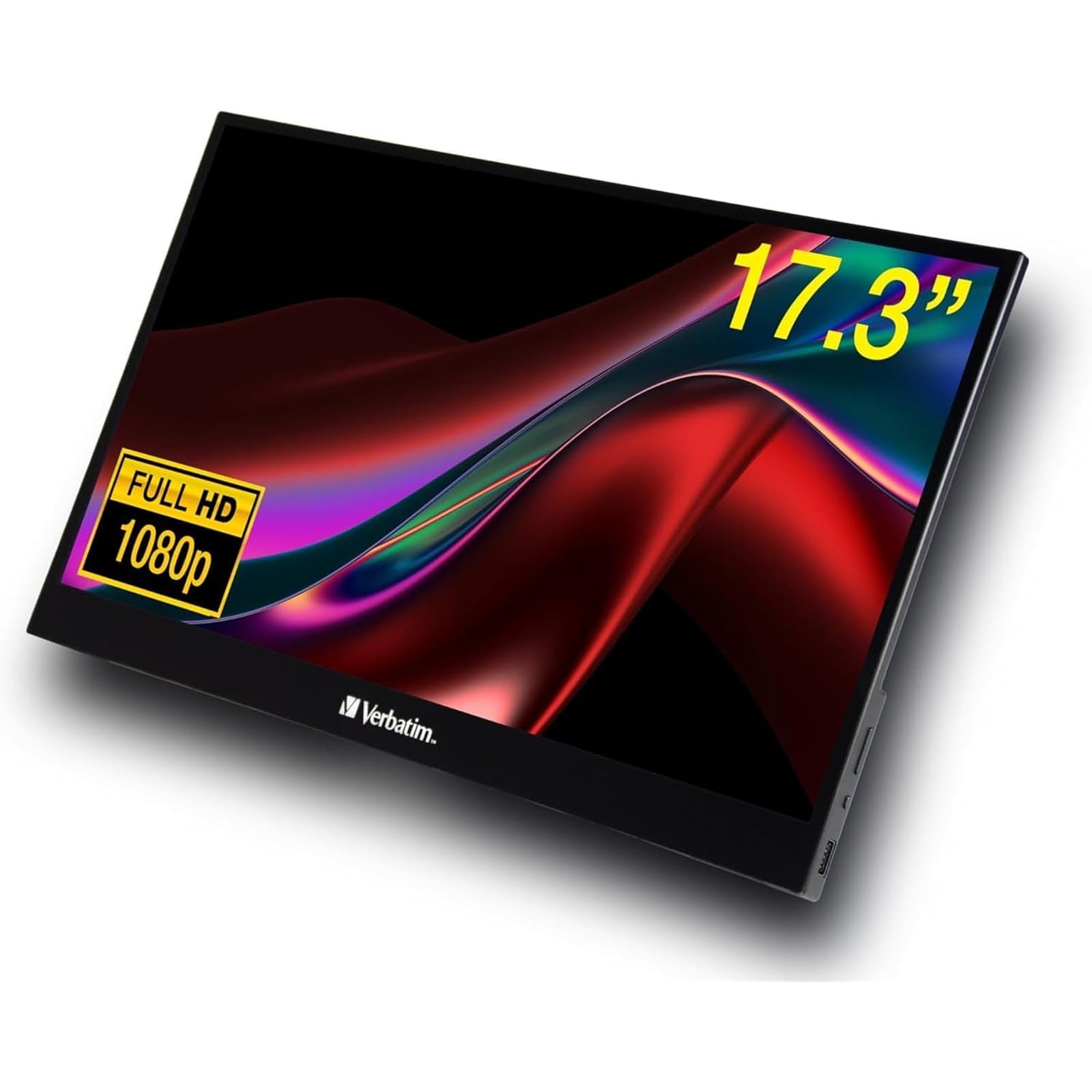 Verbatim (49593) Portable 17.3" FHD Touch Monitor ALU