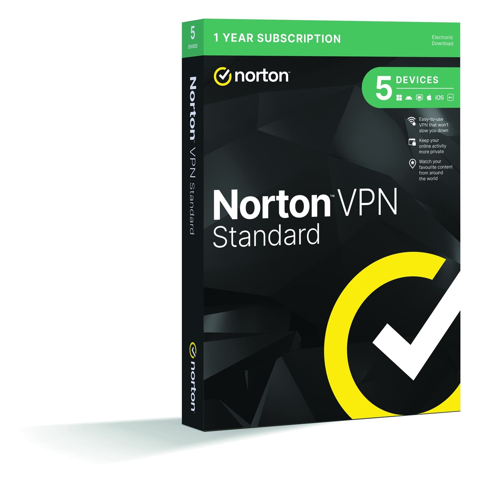 NORTON VPN STD NPM 1U 5D 12M