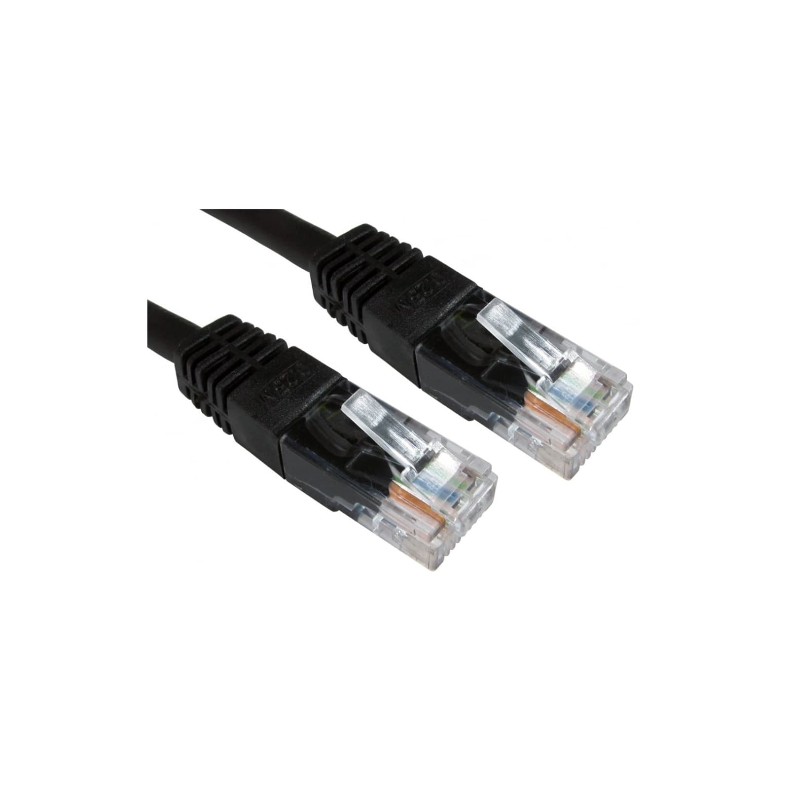 0.25M CAT 6 UTP MOULDED CABLE BLACK